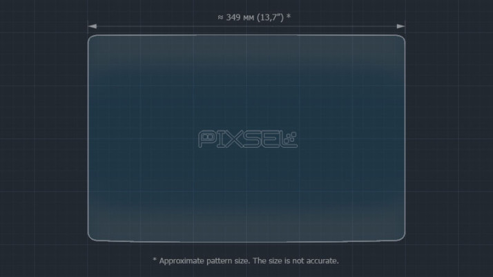 Protective glass Pixsel for monitor TESLA MODEL Y - 16.4“ 2020 -