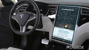 Protective glass Pixsel for monitor TESLA MODEL S - 16.8“ 2016 -