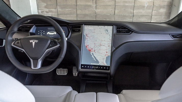Protective glass Pixsel for monitor TESLA MODEL S - 16.8“ 2016 -