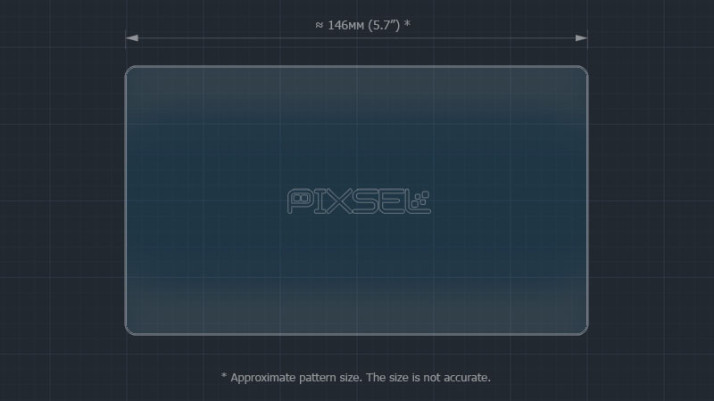 Protective glass Pixsel for monitor AUDI Q7/SQ7/RSQ7 - 6.7“ 2006 - 2014