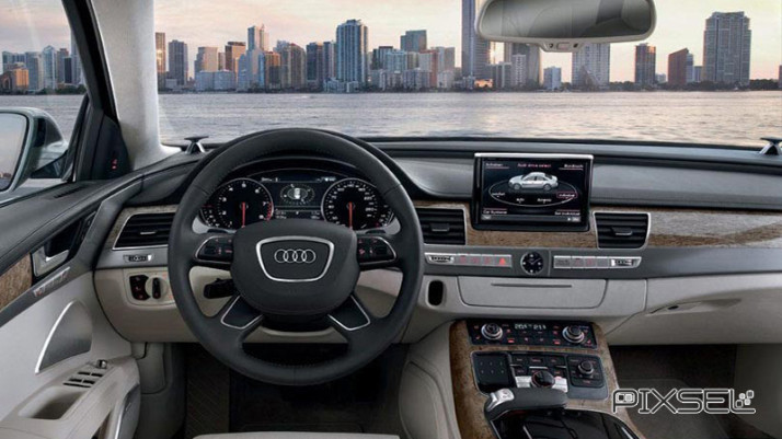Protective glass Pixsel for monitor AUDI A8 / S8 - 7.7“ 2010 - 2013