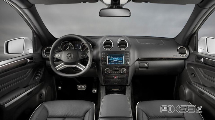 Protective glass Pixsel for monitor MERCEDES BENZ GL-CLASS - 5.6“ 2006 - 2011