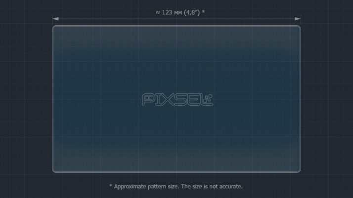 Protective glass Pixsel for monitor MERCEDES BENZ ML-CLASS - 5.6“ 2011 - 2015