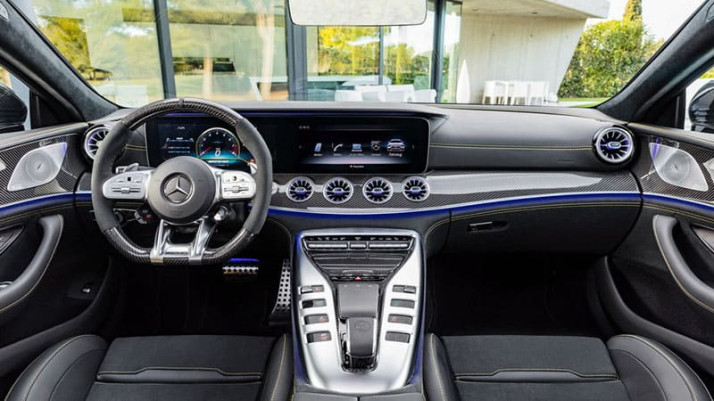 Protective glass Pixsel for dashboard MERCEDES BENZ AMG GT 4 DOORS - 28.5“ 2018 -