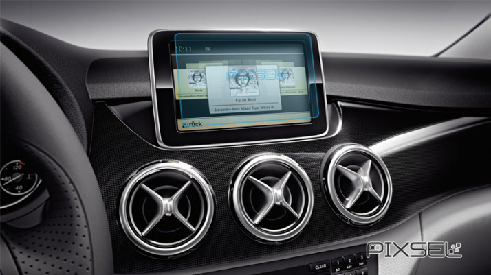 Protective glass Pixsel for monitor MERCEDES BENZ B-CLASS - 6.9“ 2016 - 2017