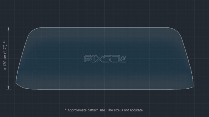 Protective glass Pixsel for monitor LEXUS RX - 14.3“ 2020 - 2022