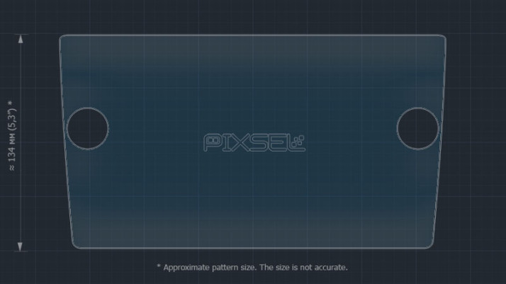 Ochronne szkło Pixsel na monitor VOLKSWAGEN JETTA - 10.9“ 2019 -