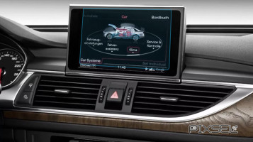 Protective glass Pixsel for monitor AUDI A6 / S6 / RS6 - 7.7“ 2011 - 2014