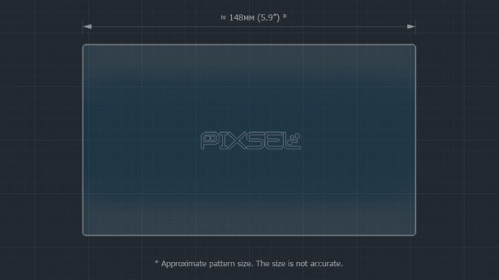 Protective glass Pixsel for monitor AUDI A4 / S4 / RS4 - 6.7“ 2012 - 2014