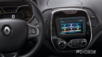 Ochronne szkło Pixsel na monitor RENAULT CAPTUR - 6.9“ 2016 - 2019