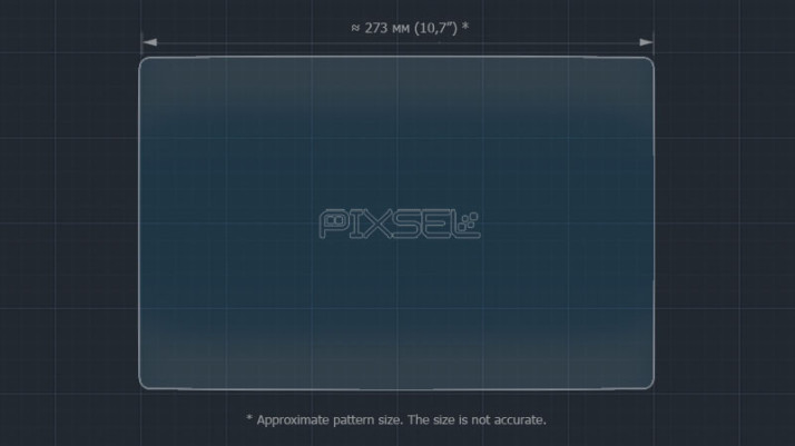 Ochronne szkło Pixsel na  monitor tylny LAND ROVER RANGE ROVER SPORT - 12.8“ 2018 - 2021
