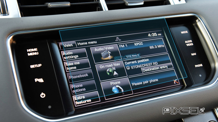 Ochronne szkło Pixsel na monitor LAND ROVER RANGE ROVER SPORT - 7.6“ 2014 - 2017