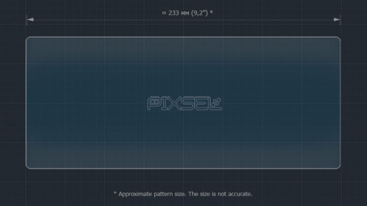 Protective glass Pixsel for monitor LAND ROVER DISCOVERY - 9.9“ 2018 - 2019