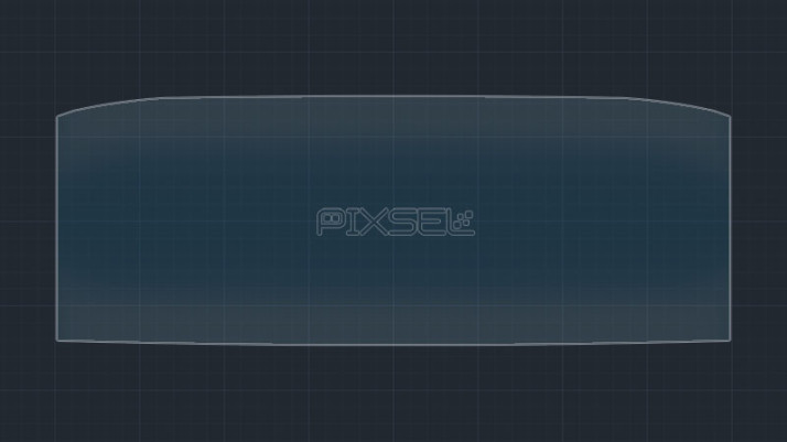 Protective glass Pixsel for dashboard SKODA SUPERB - 9.9“ 2019 -