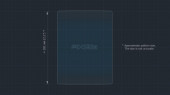Protective glass Pixsel for monitor VOLVO XC 90 - 8.9“ 2019 -