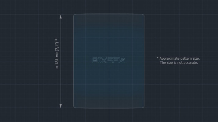Protective glass Pixsel for monitor VOLVO XC 90 - 8.9“ 2019 -