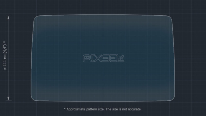Захисне скло Pixsel на монітор MAZDA CX-3 - 8.4“ 2015 -