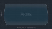 Protective glass Pixsel for monitor MAZDA 6 - 9.8“ 2018 -