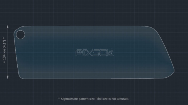 Protective glass Pixsel for monitor MAZDA 3 - 13“ 2019 -