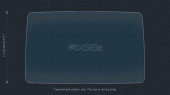 Protective glass Pixsel for monitor MAZDA 3 - 8.4“ 2016 - 2018