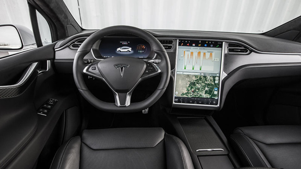 Защитное стекло Pixsel на монитор TESLA MODEL X - 16.8“ 2015 --1