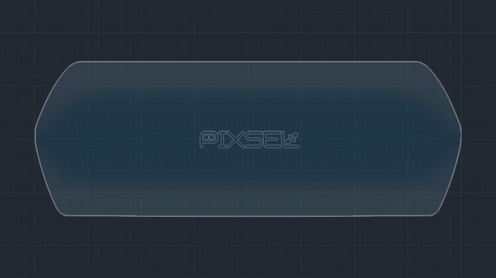 Защитное стекло Pixsel на приборную панель TESLA MODEL X - 11.8“ 2015 --2