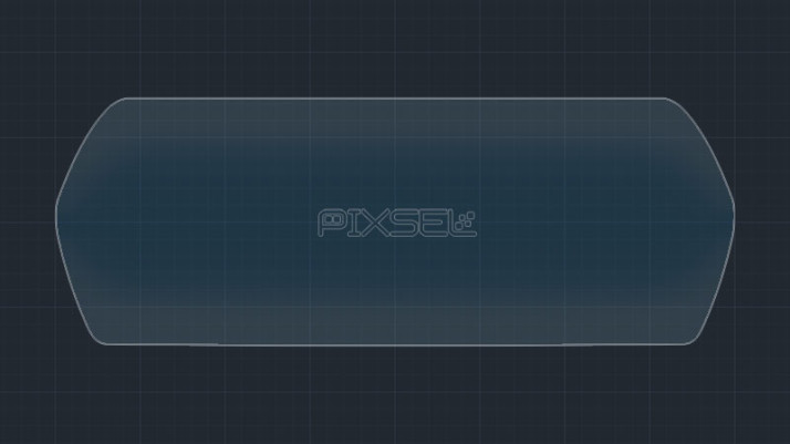 Protective glass Pixsel for dashboard TESLA MODEL S - 11.8“ 2012 - 2015