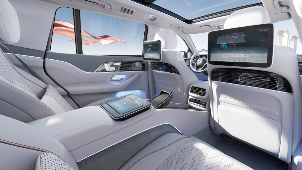 Ochronne szkło Pixsel na tablet tylny MERCEDES BENZ GLS-CLASS - 8.3“ 2019 - 2023-1