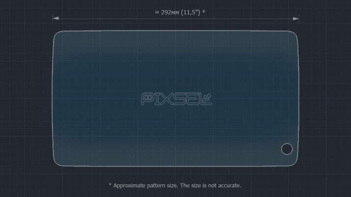 Protective glass Pixsel for rear monitor BMW X7 - 13.1“ 2019 - 2022 (G07)
