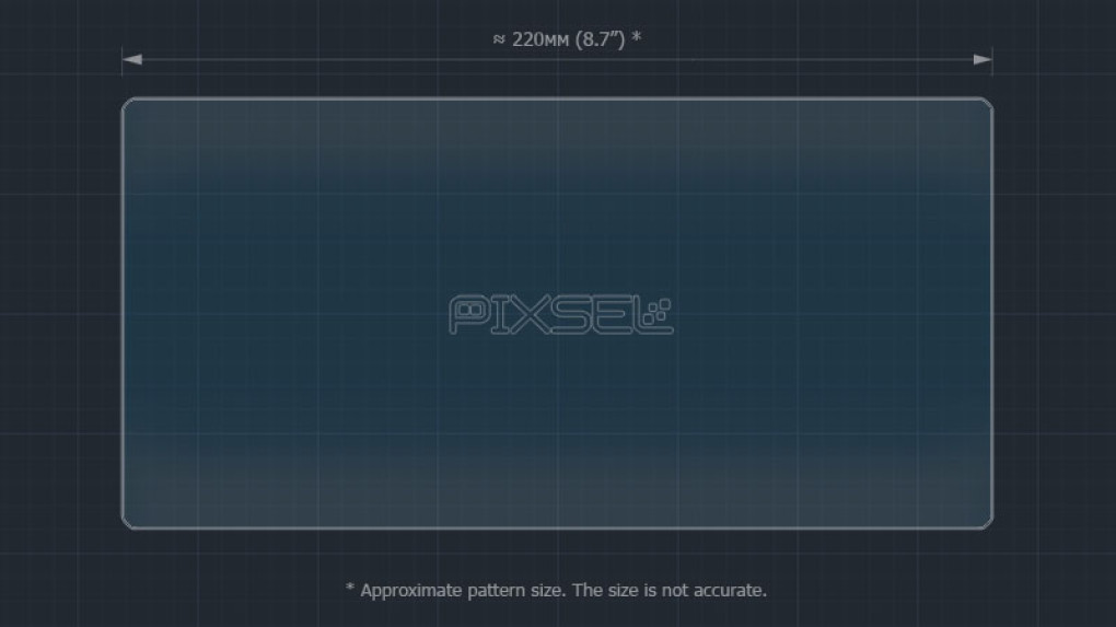 Ochronne szkło Pixsel na monitor AUDI A4 / S4 / RS4 - 9.7“ 2019 - 2020-2