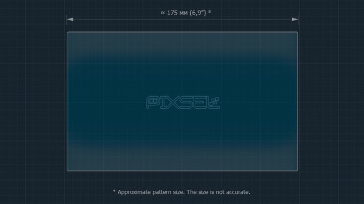 Protective glass Pixsel for monitor TOYOTA HILUX - 8“ 2020 -