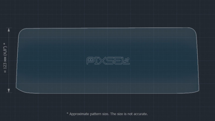 Protective glass Pixsel for monitor LEXUS RX - 14.4“ 2020 - 2022