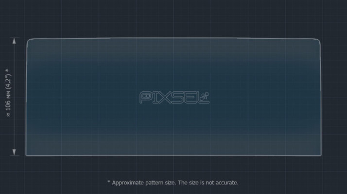 Protective glass Pixsel for monitor LEXUS NX - 11.3“ 2018 - 2021