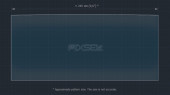 Protective glass Pixsel for monitor LEXUS RC - 10.6“ 2018 -