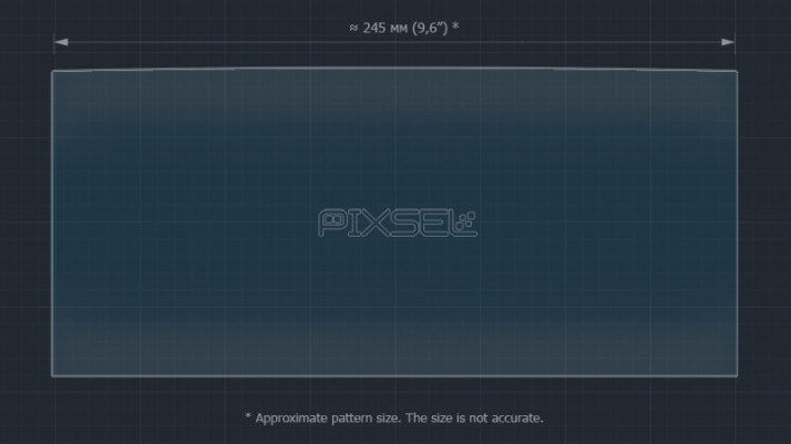 Protective glass Pixsel for monitor LEXUS IS - 10.6“ 2017 -
