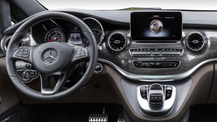 Protective glass Pixsel for dashboard MERCEDES BENZ V-CLASS - 5.5“ 2014 - 2023