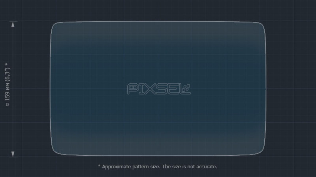 Защитное стекло Pixsel для заднего монитора MERCEDES BENZ S-CLASS - 11.8“ 2017 - 2020-2