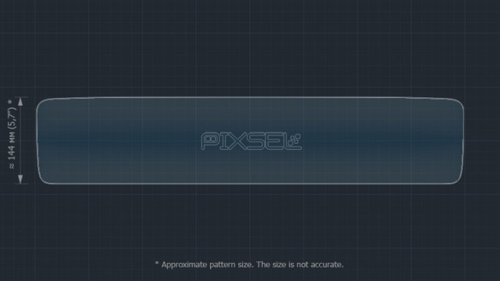 Protective glass Pixsel for dashboard MERCEDES BENZ CLS-CLASS - 28.5“ 2019 -