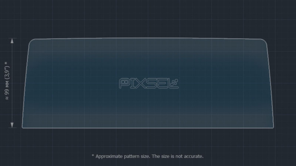 Защитное стекло Pixsel на монитор BMW X5 - 11.7“ 2013 - 2018 (F15)-2