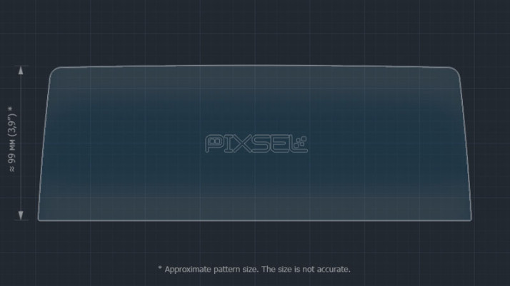 Protective glass Pixsel for monitor BMW X5 - 11.7“ 2013 - 2018 (F15)