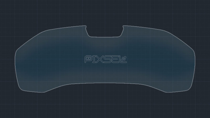 Protective glass Pixsel for dashboard with camera BMW 8 / M8 - 13.9“ 2018 - (G14, G15, G16 / F91, F92, F93)