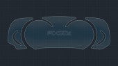 Protective glass Pixsel for dashboard BMW 7 - 14.6“ 2015 - 2018 (G11, G12)