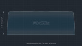 Protective glass Pixsel for monitor BMW 2 / M2 - 10.6“ 2014 - 2020 (F22, F23, F45, F46)