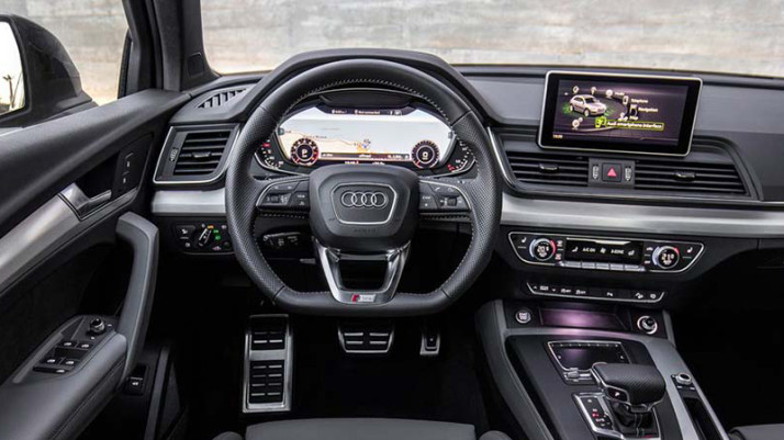 Protective glass Pixsel for dashboard AUDI Q5/SQ5 - 12“ 2017 - 2020