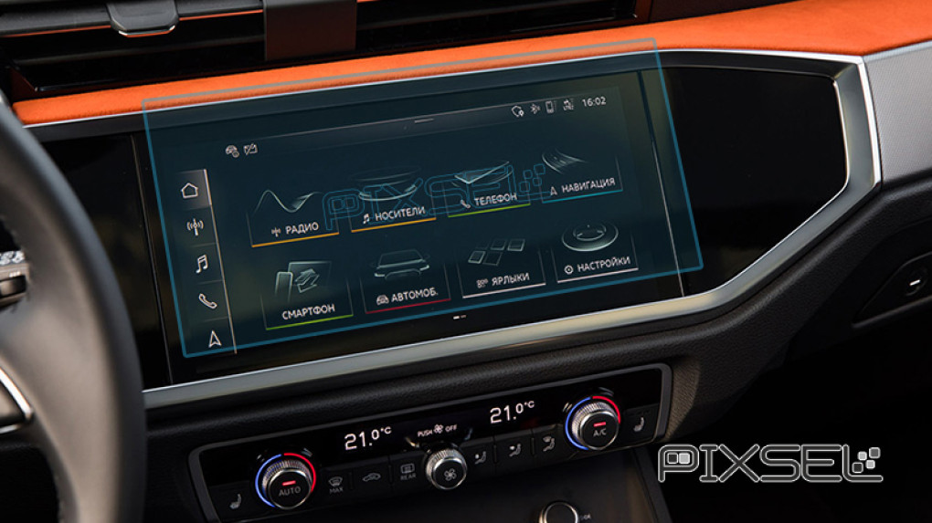 Ochronne szkło Pixsel na monitor AUDI Q3/RSQ3 - 11.1“ 2019 -