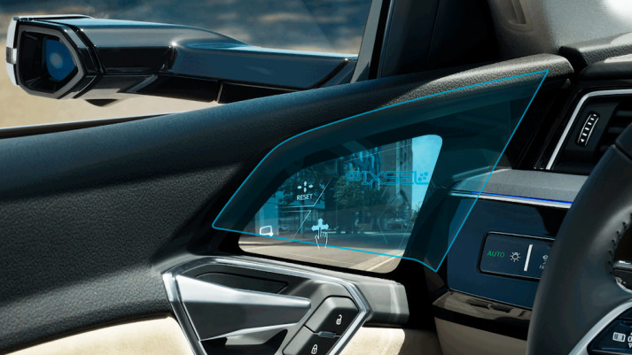 Protective glass Pixsel for side mirror monitors AUDI E-TRON - 11.4“ 2019 -