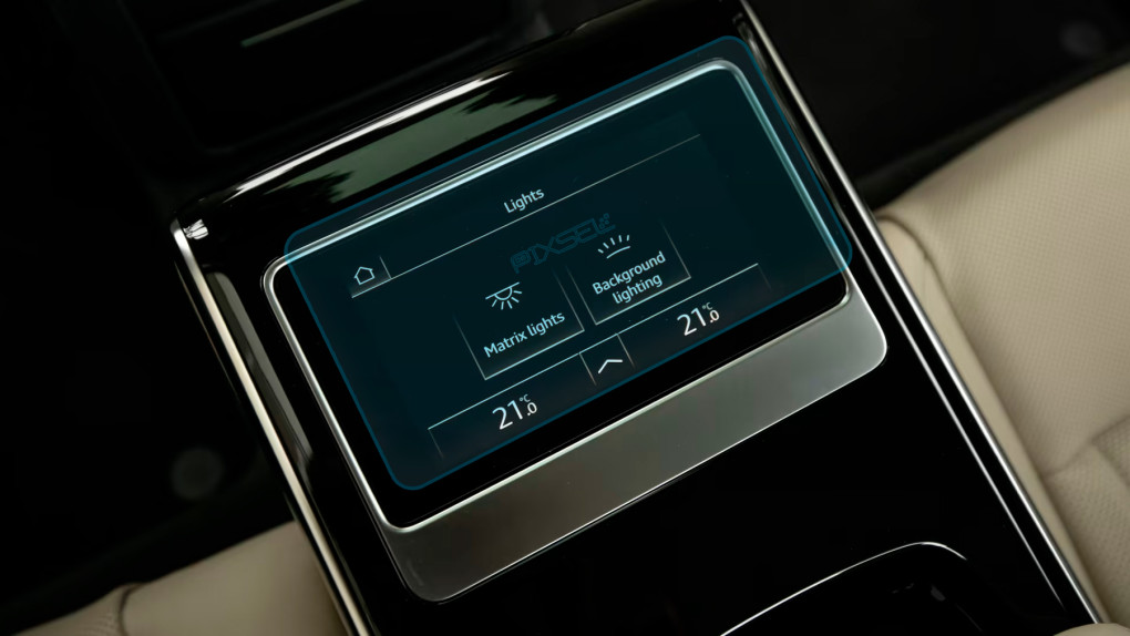 Защитное стекло Pixsel для заднего климат-контроля AUDI A8 / S8 - 7.3“ 2023 -