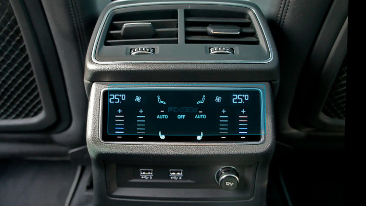 Protective glass Pixsel for rear climate-control AUDI A7 / RS7 / S7 - 6.6“ 2019 -