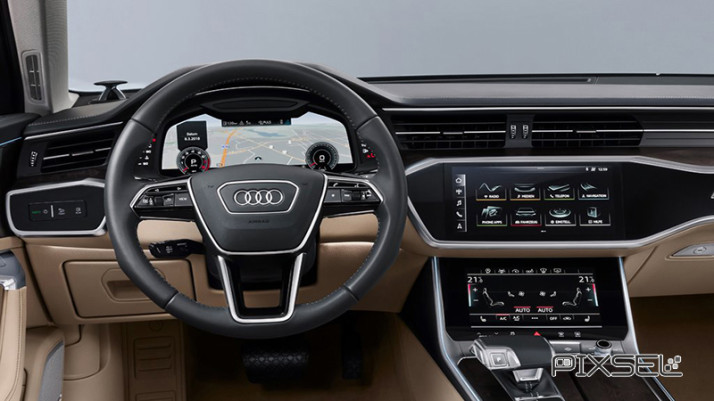 Protective glass Pixsel for monitor AUDI A6 / S6 / RS6 - 11.1“ 2019 -
