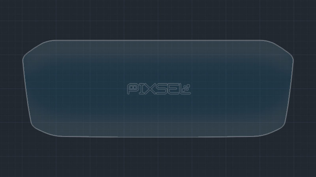 Ochronne szkło Pixsel na deskę rozdzielczą AUDI Q3/RSQ3 - 9.9“ 2019 --2